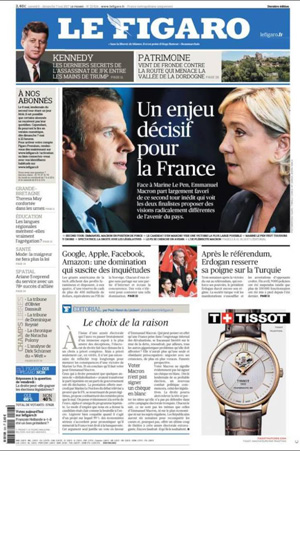 Le Figaro Media Partner portal